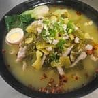 Best 48. Shredded Pork With Pickled Mustard Greens Noodle Soup 酸菜肉丝汤面 in San Francisco, CA