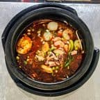 Best 69. Mala Spicy Seafood Mixian Soup 麻辣海鲜砂锅米线 in San Francisco, CA